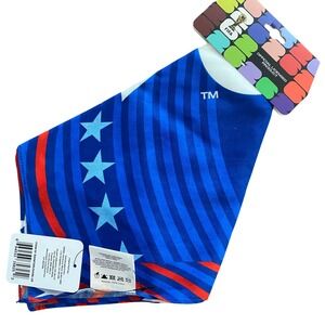 FIFA World Cup 2026 USA Bandana Official Licensed Product Blue Red White BANF26